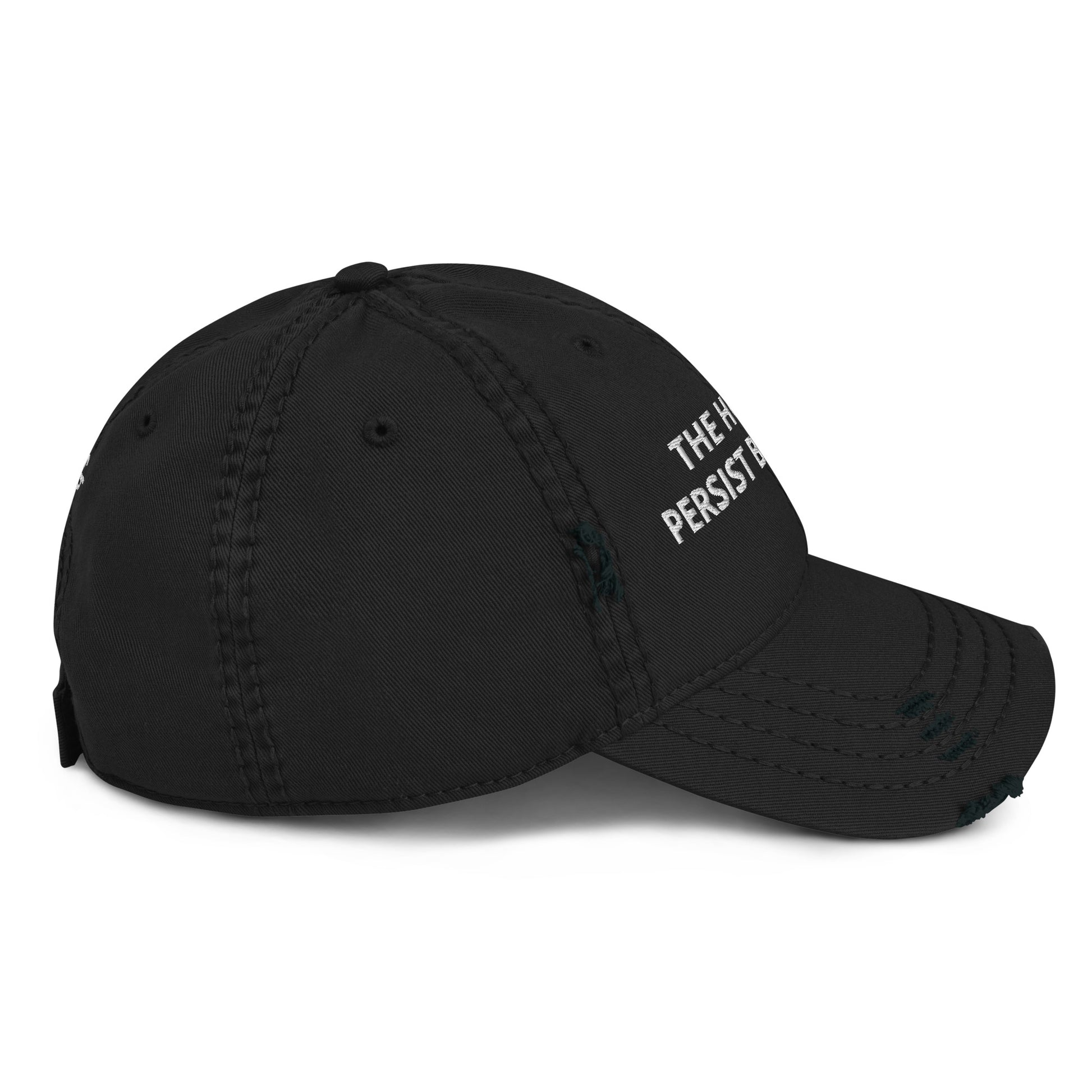 Side of The Horrors Persist But So Do I Embroidered Dad Hat