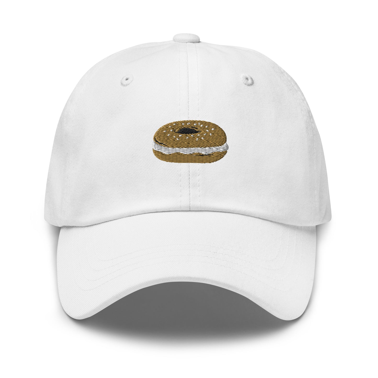 White Bagel Hat