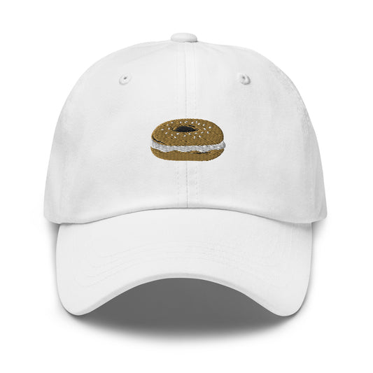 White Bagel Hat
