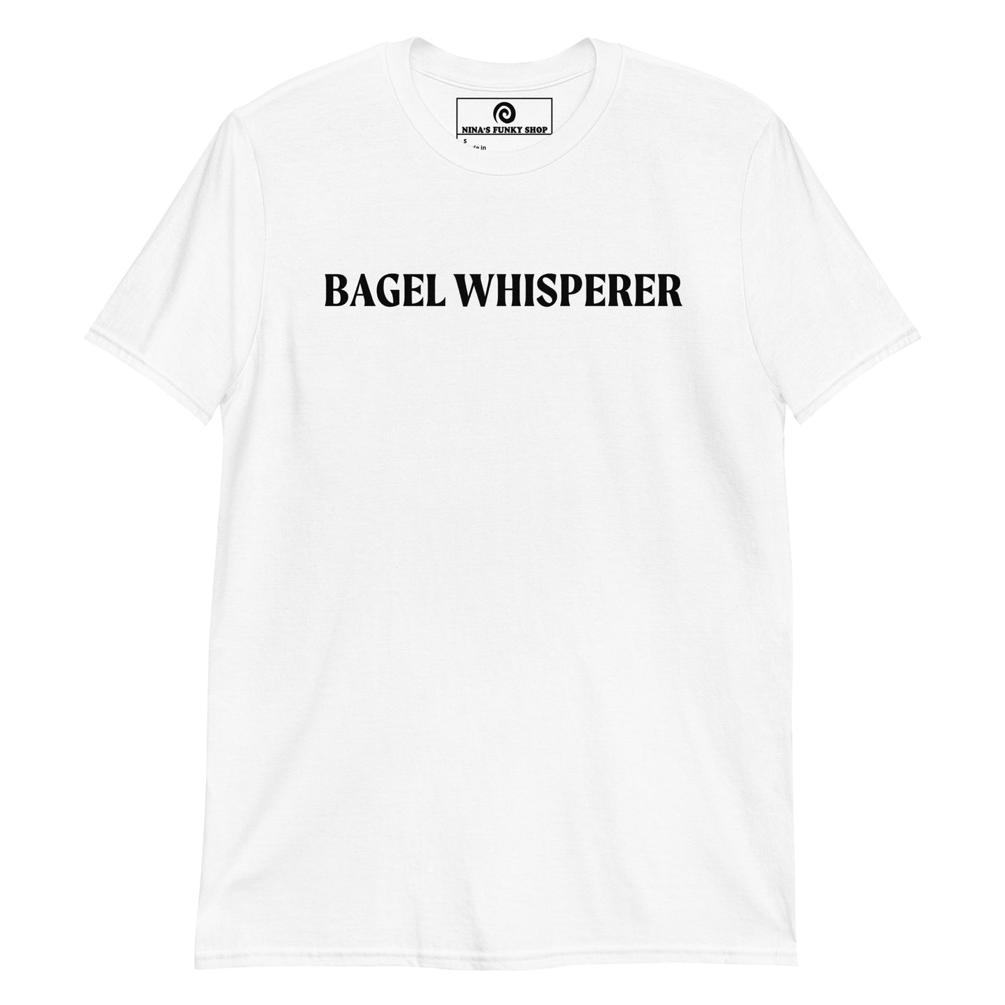 White Bagel Whisperer T-Shirt