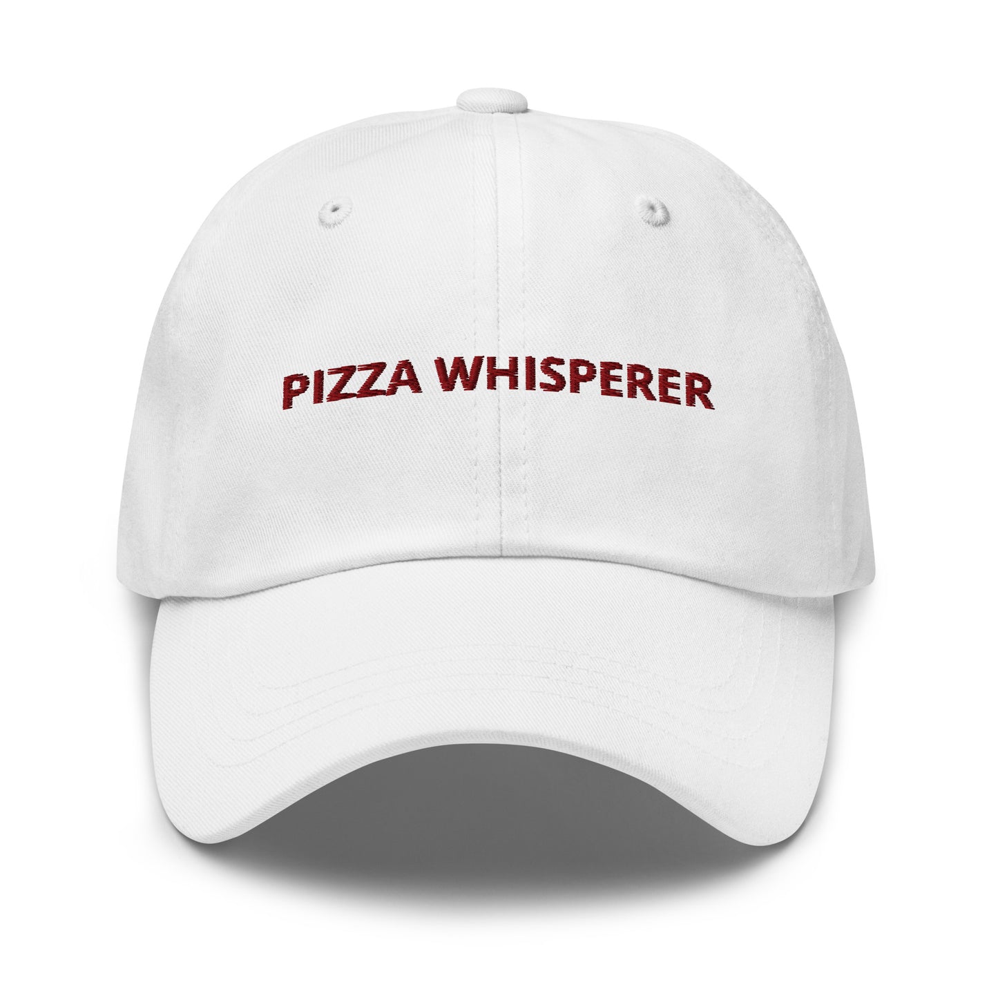 White Pizza Whisperer Dad Hat