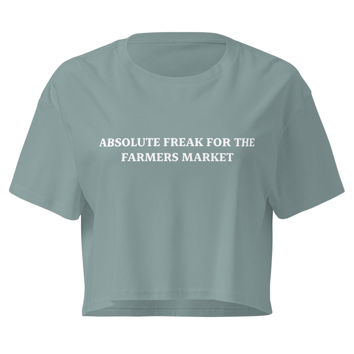 Absolute Freak For The Farmers Market Crop Top - ninanush