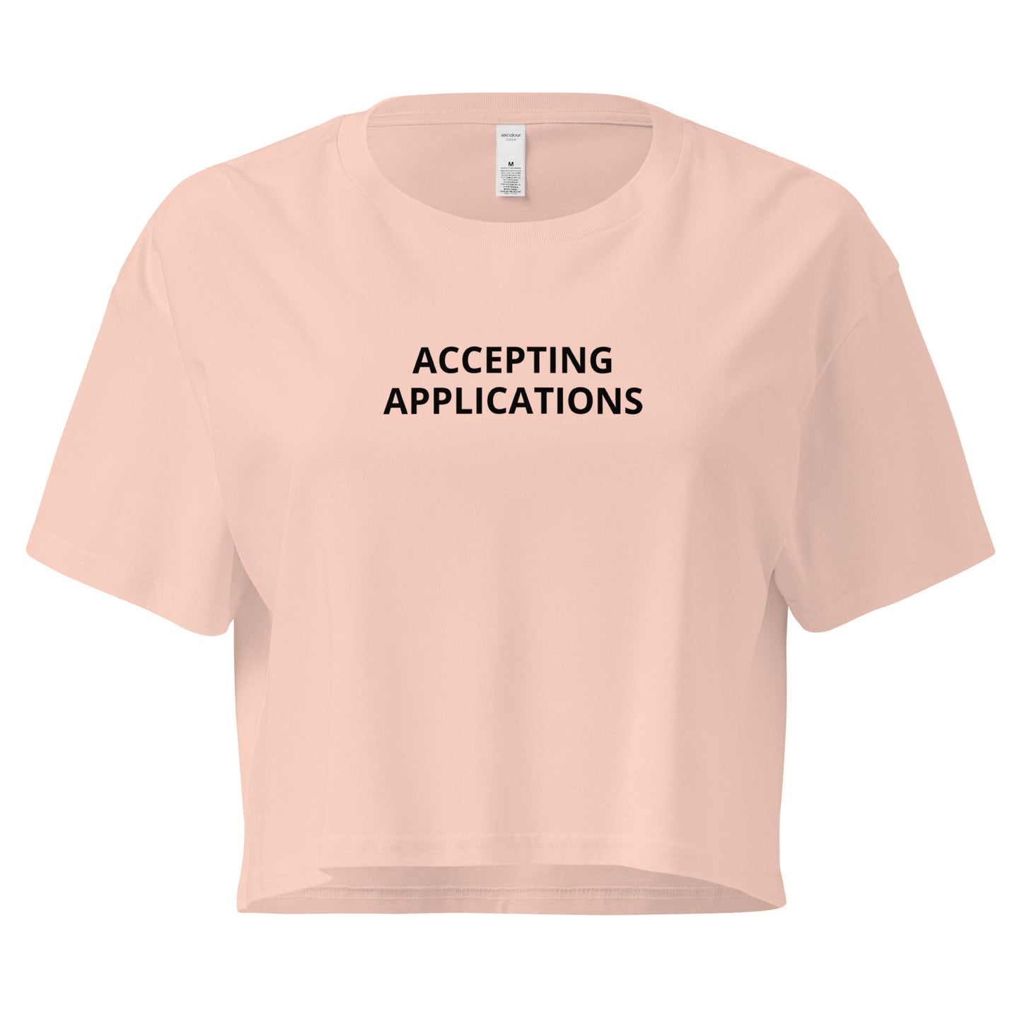 Accepting Applications Crop Tee - ninanush