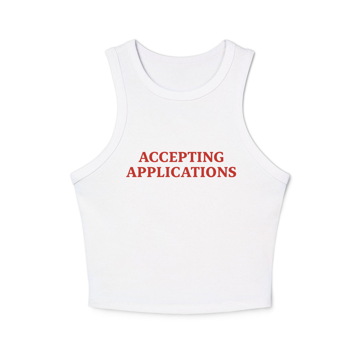 Accepting Applications Racer Tank Top - ninanush