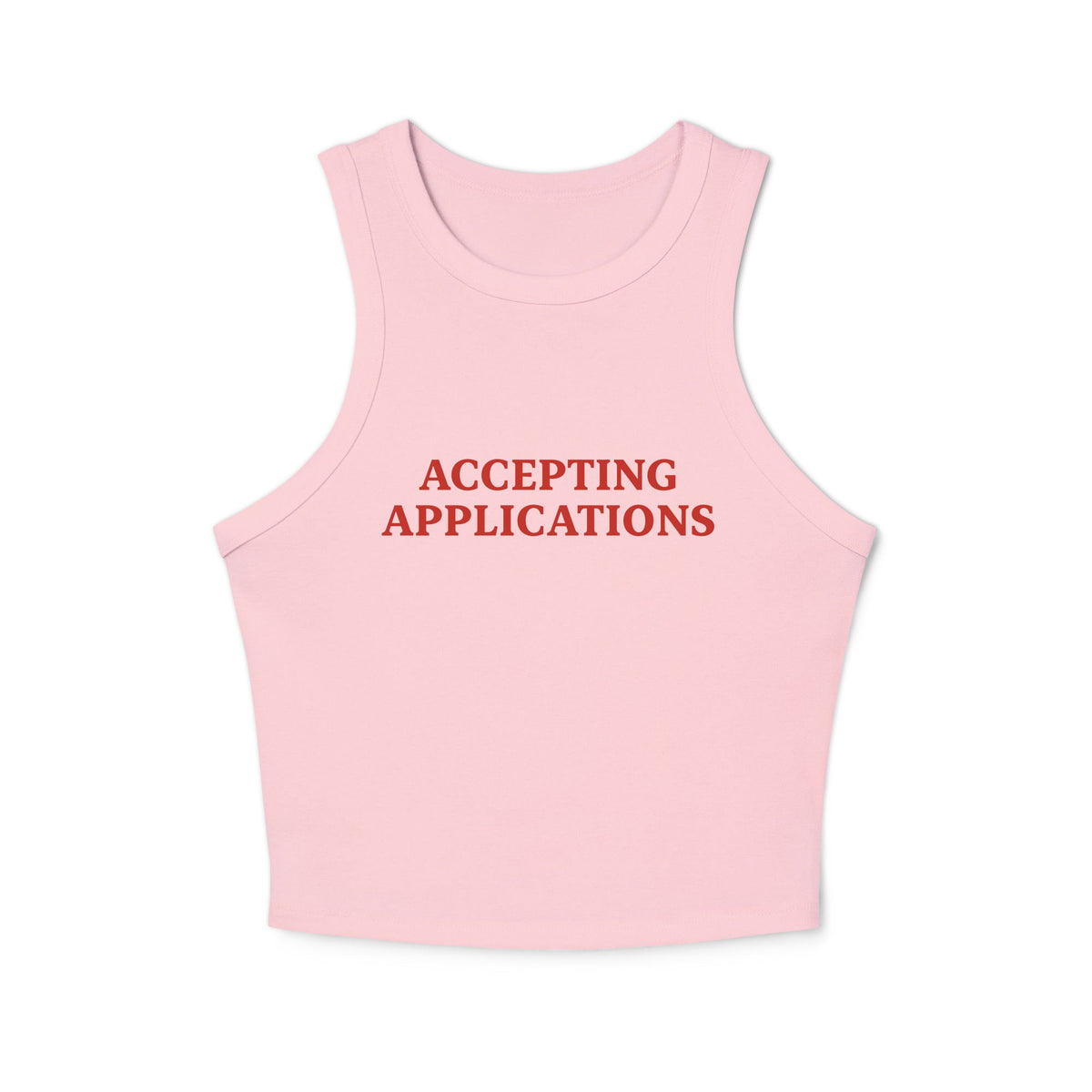 Accepting Applications Racer Tank Top - ninanush