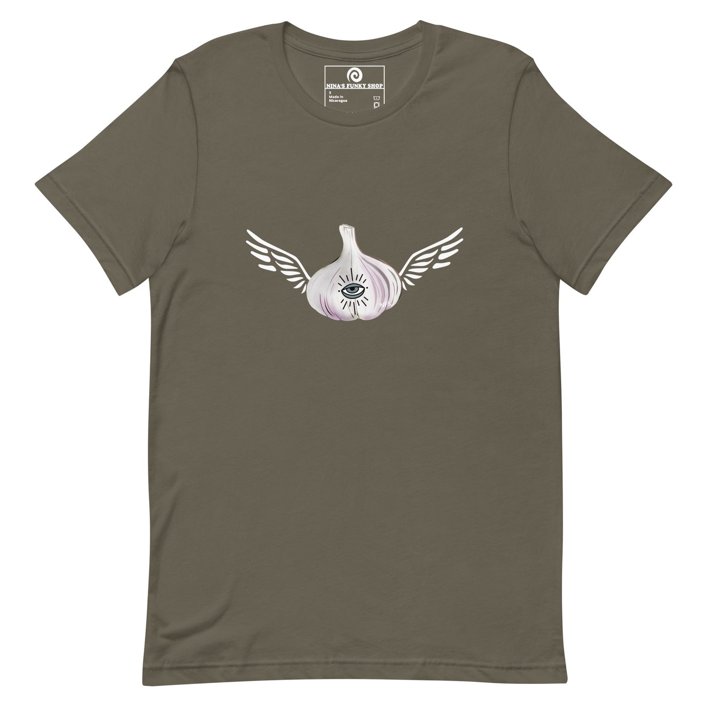 Angel Garlic T-shirt - ninanush