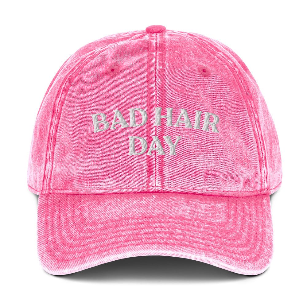 Bad Hair Day Vintage Dad Hat - ninanush