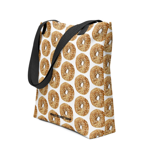 Bagel Design Tote Bag - ninanush