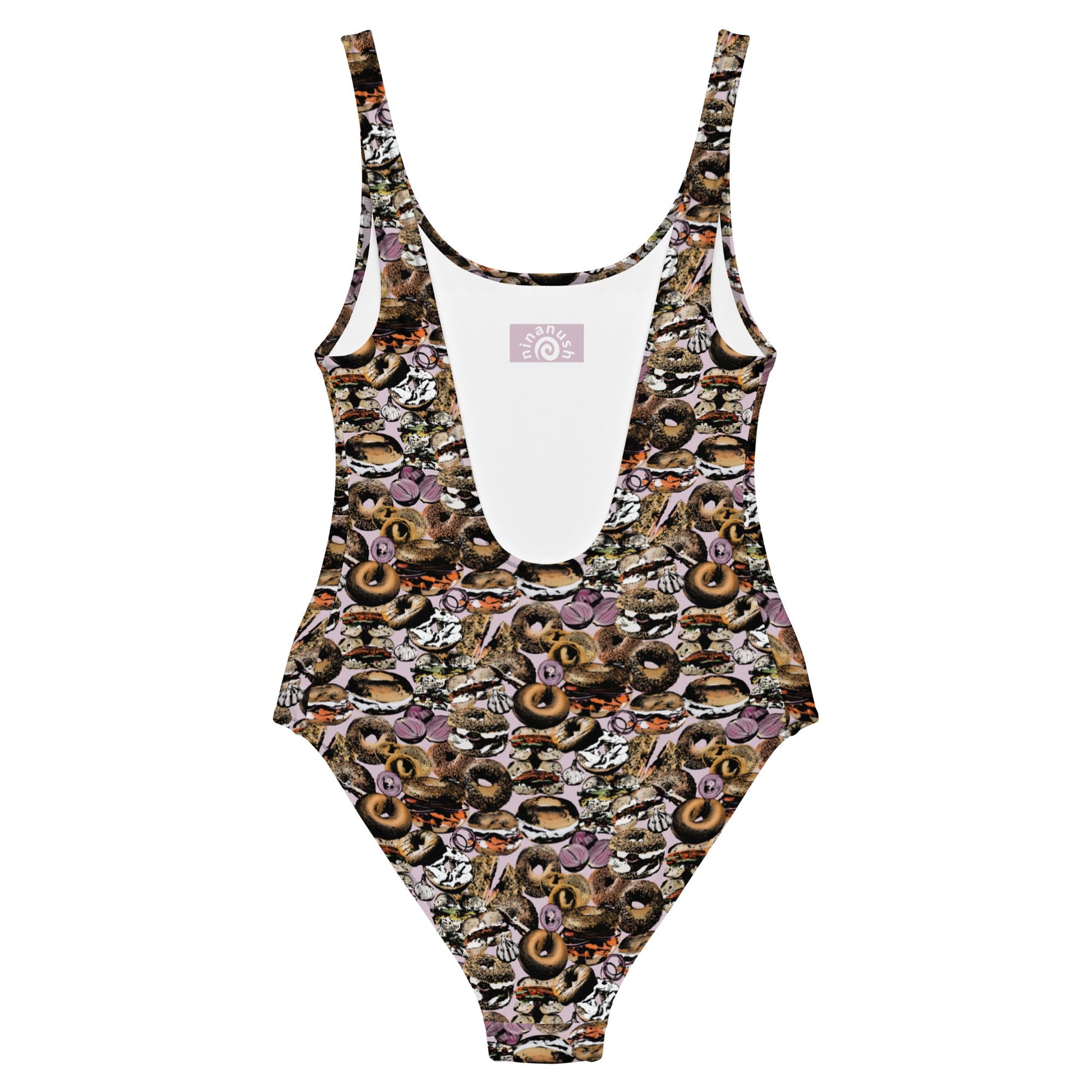 Bagel Paradise One-Piece Swimsuit - ninanush