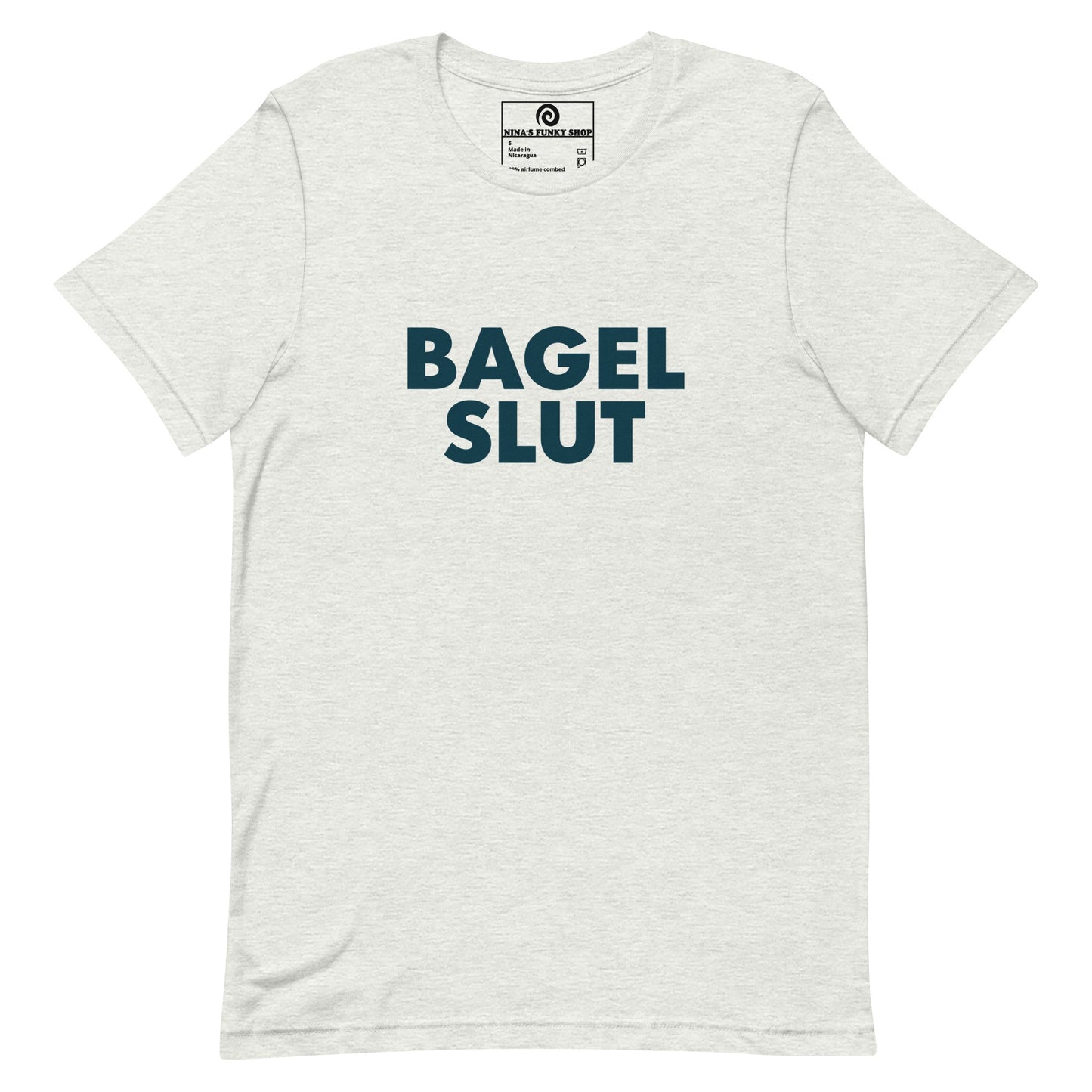 Bagel Slut T-Shirt, Coloful - ninanush