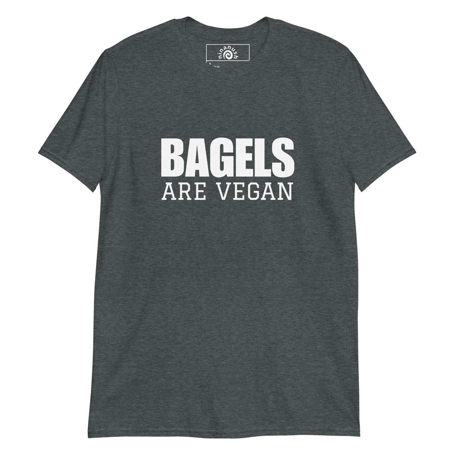Bagels Are Vegan T-Shirt - ninanush