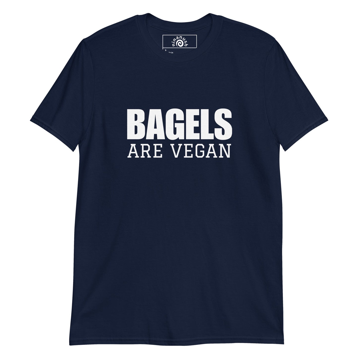 Bagels Are Vegan T-Shirt - ninanush
