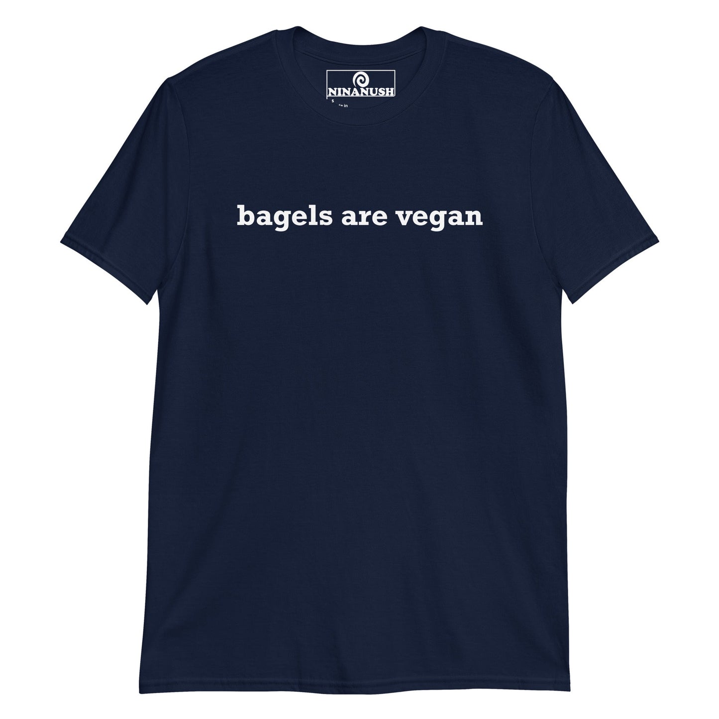 Bagels Are Vegan Type T-Shirt - ninanush