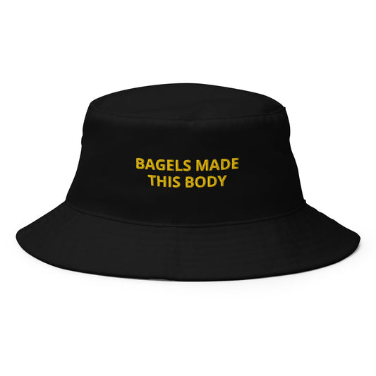 Bagels Made This Body Bucket Hat - ninanush