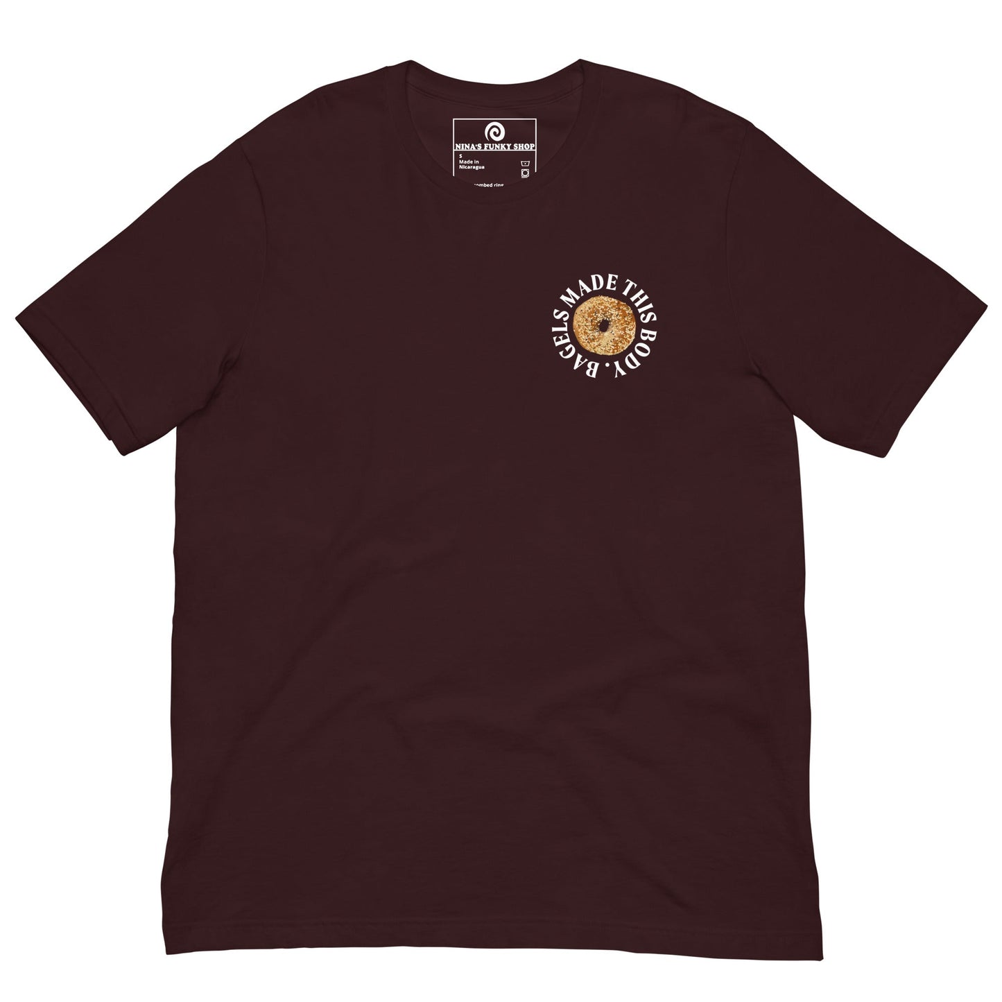 Bagels Made This Body T-Shirt - Colorful - ninanush