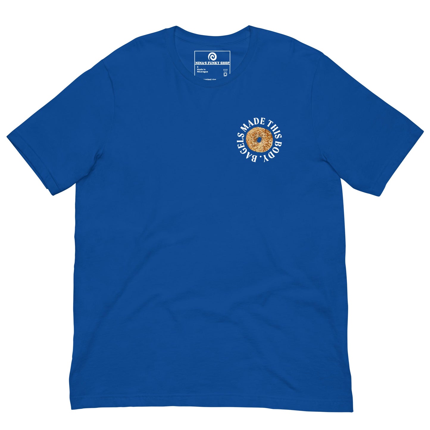 Bagels Made This Body T-Shirt - Colorful - ninanush