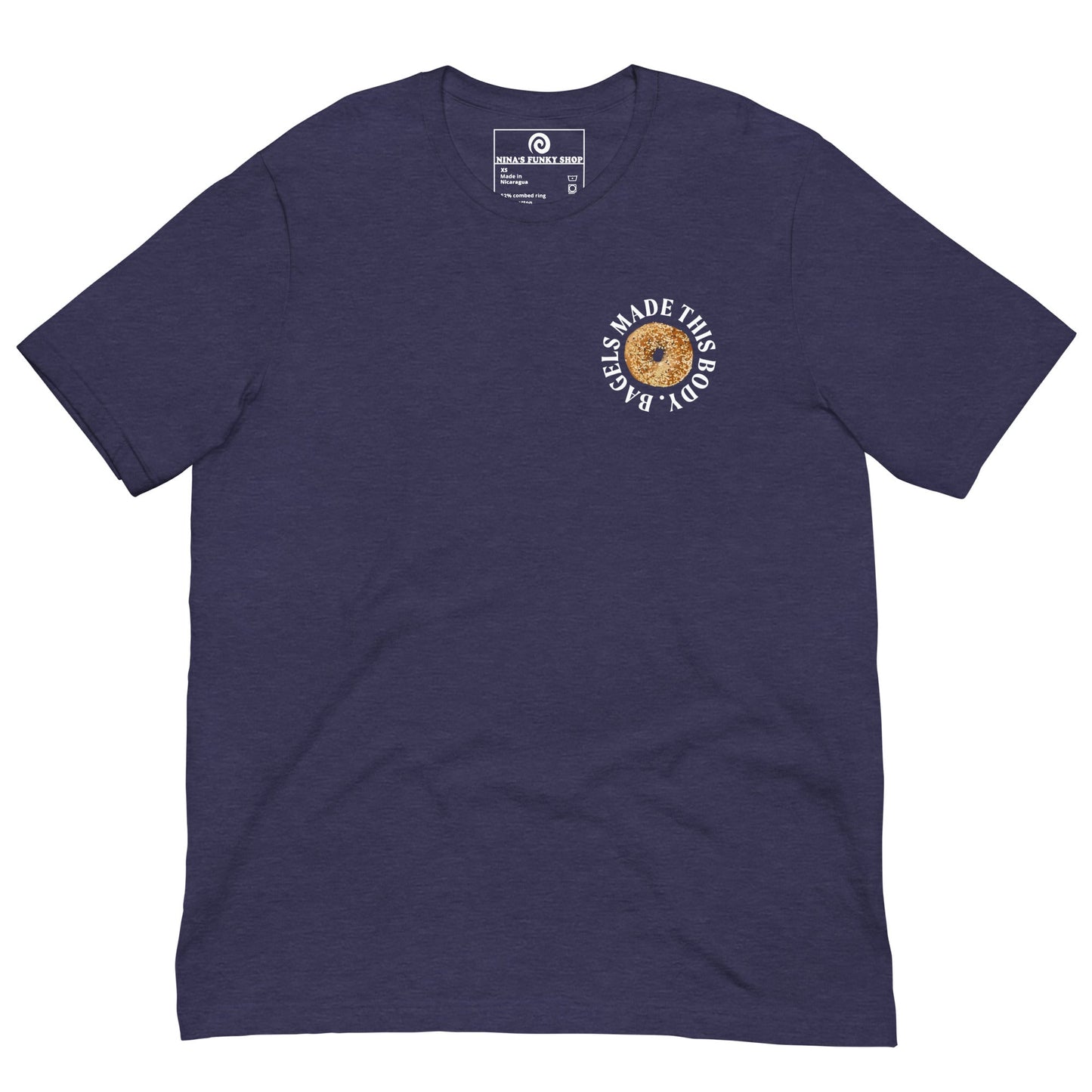 Bagels Made This Body T-Shirt - Colorful - ninanush