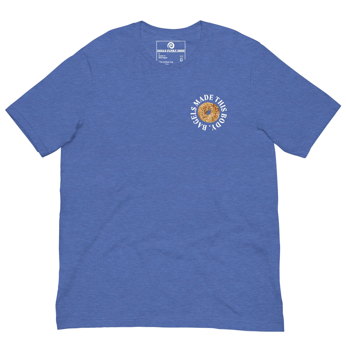 Bagels Made This Body T-Shirt - Colorful - ninanush