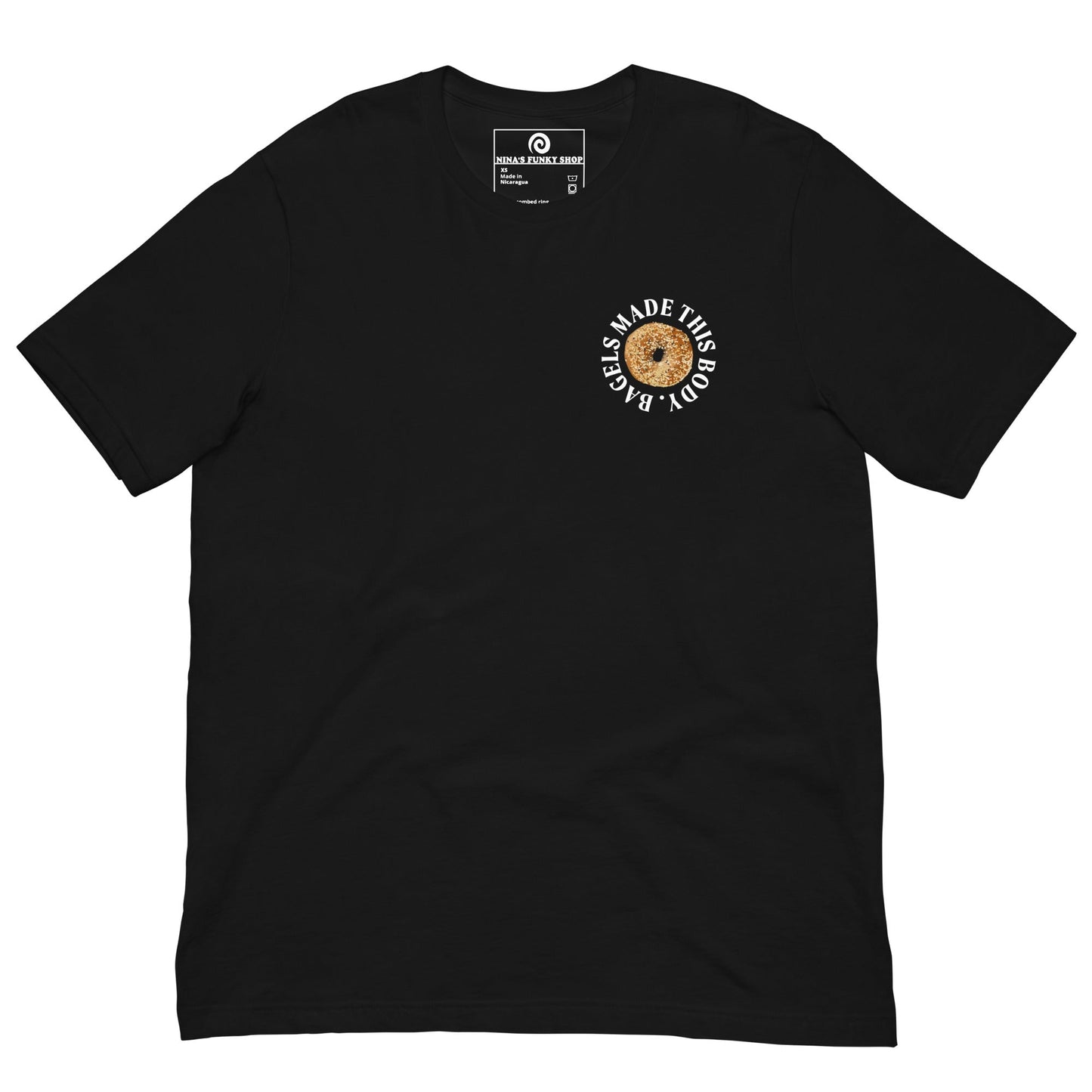 Bagels Made This Body T-Shirt - Colorful - ninanush