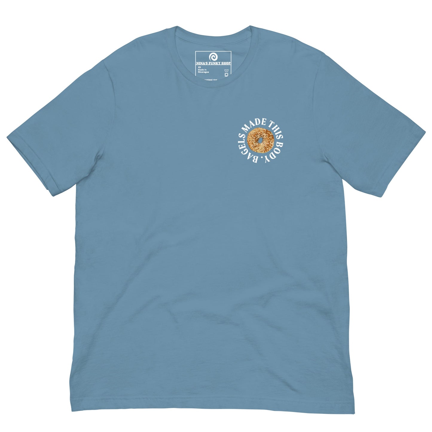 Bagels Made This Body T-Shirt - Colorful - ninanush