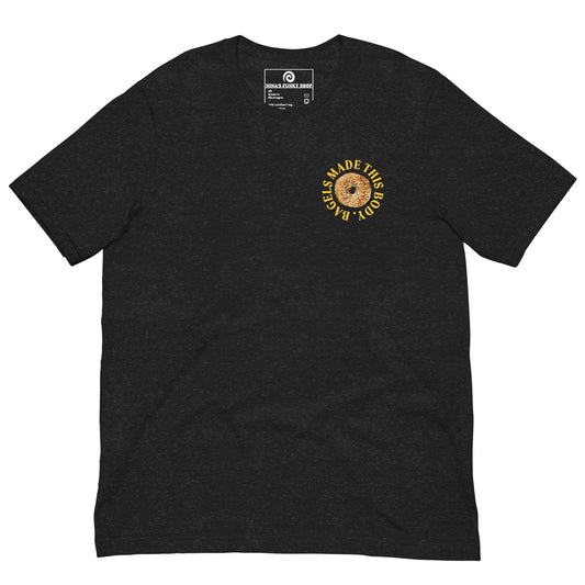 Bagels Made This Body T-Shirt - Colorful, Front And Back - ninanush