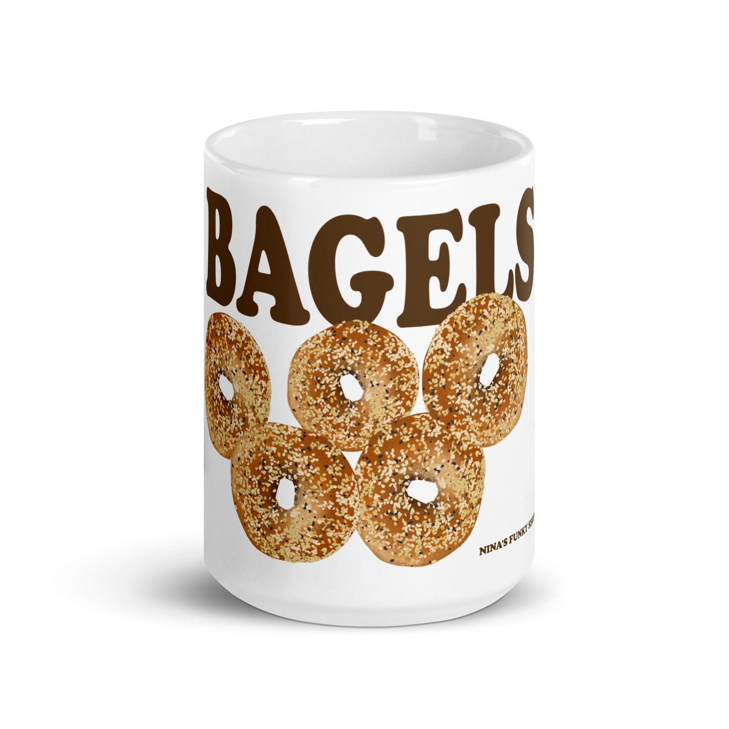 Bagels Mug - ninanush