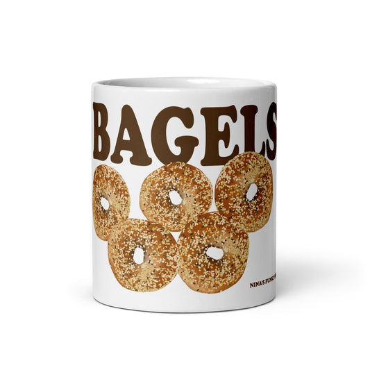 Bagels Mug - ninanush