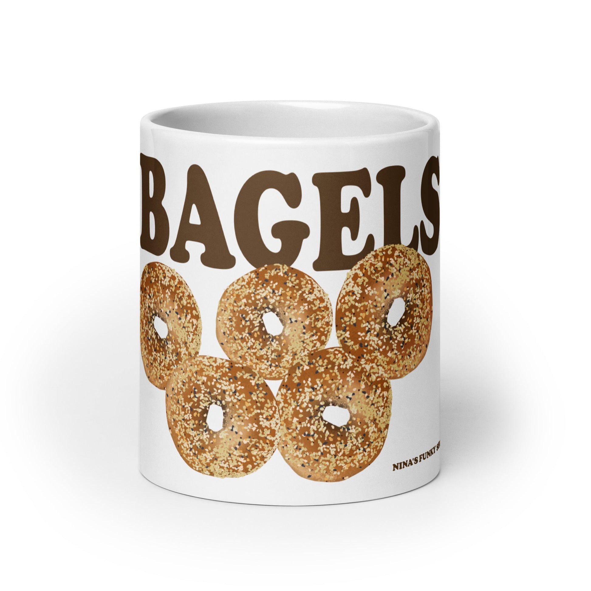 Bagels Mug - ninanush