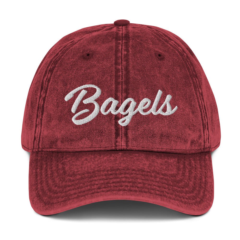 Bagels Vintage Dad Hat - ninanush
