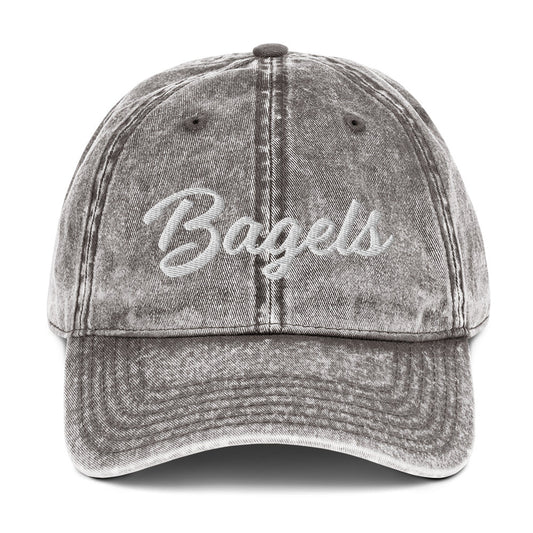 Bagels Vintage Dad Hat - ninanush