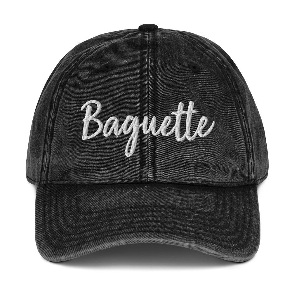 Baguette Vintage Dad Hat - ninanush