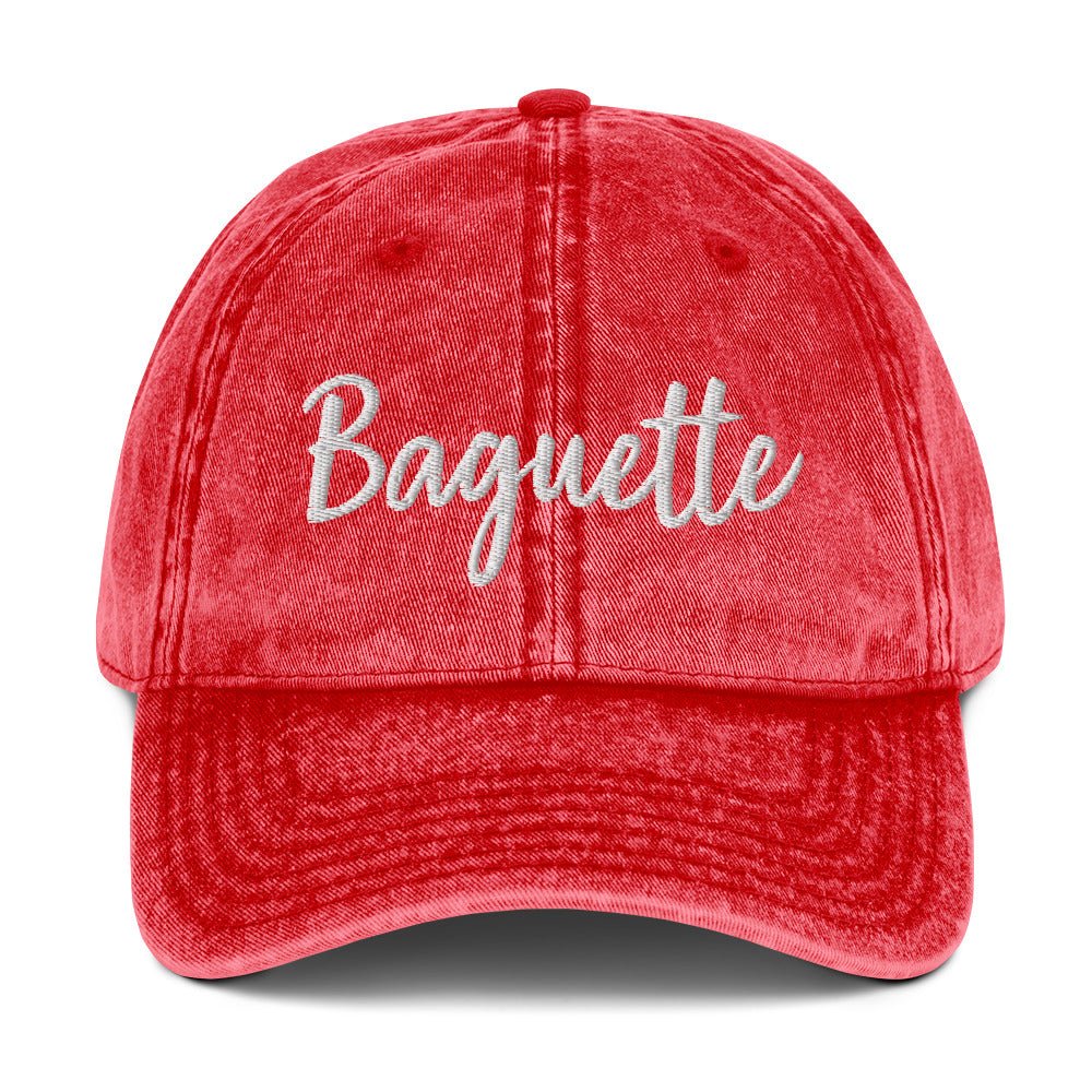 Baguette Vintage Dad Hat - ninanush