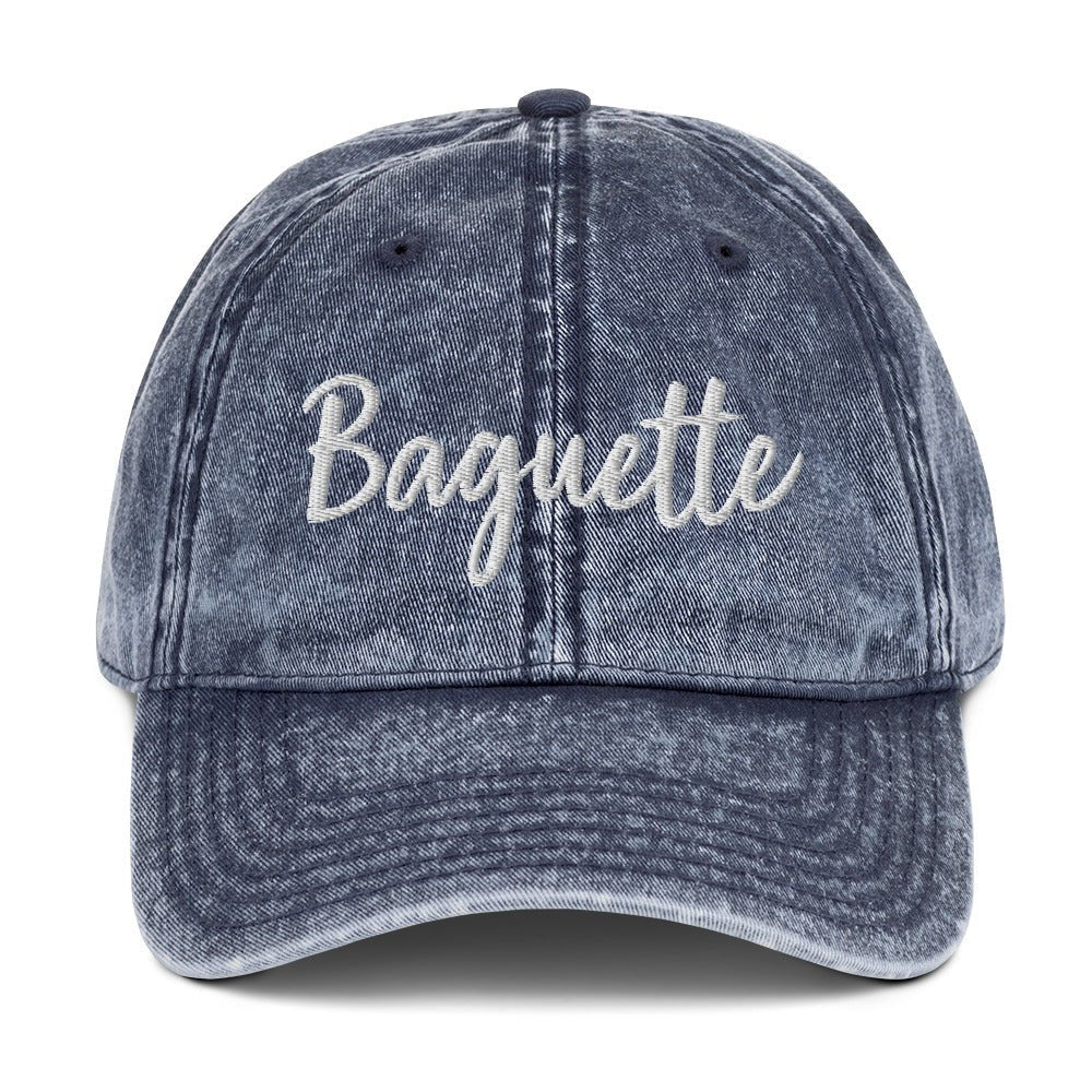 Baguette Vintage Dad Hat - ninanush