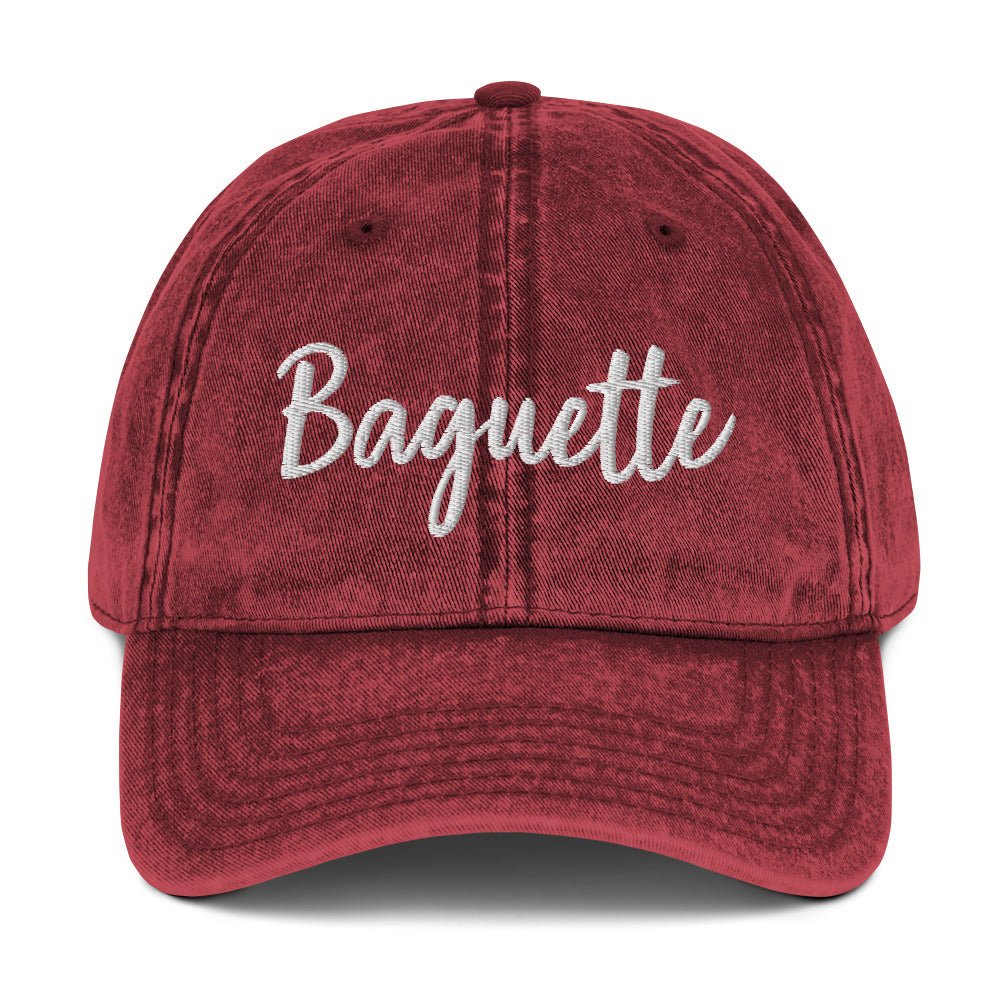 Baguette Vintage Dad Hat - ninanush