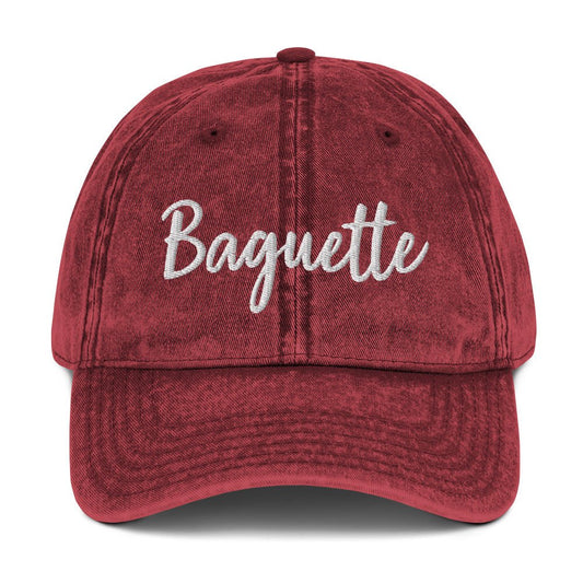 Baguette Vintage Dad Hat - ninanush