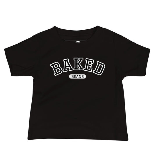 Baked Beans Varsity Baby T-Shirt - ninanush