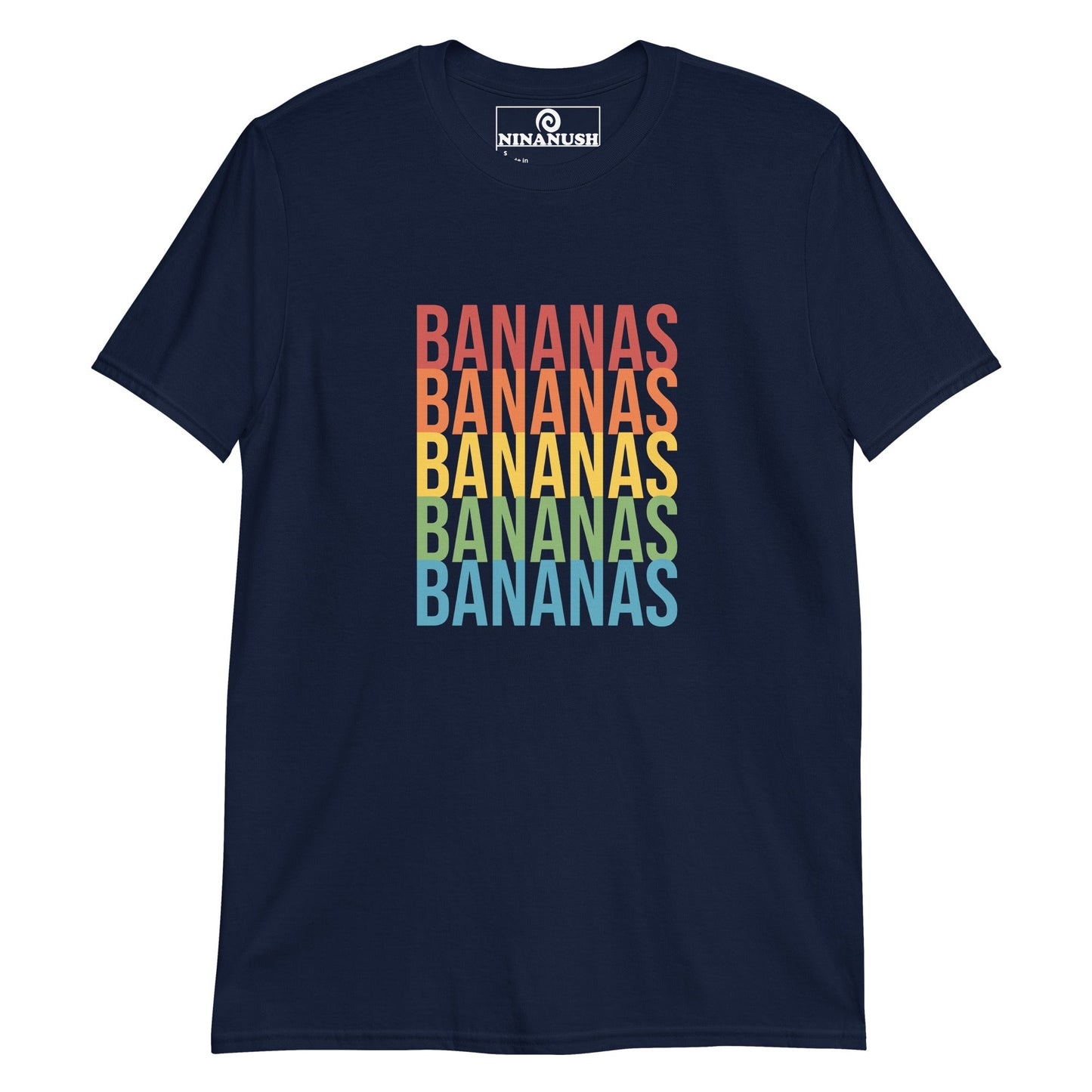 Bananas T-Shirt - Rainbow - ninanush