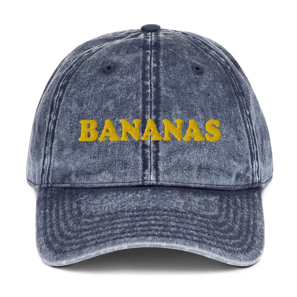 Bananas Vintage Dad Hat - ninanush