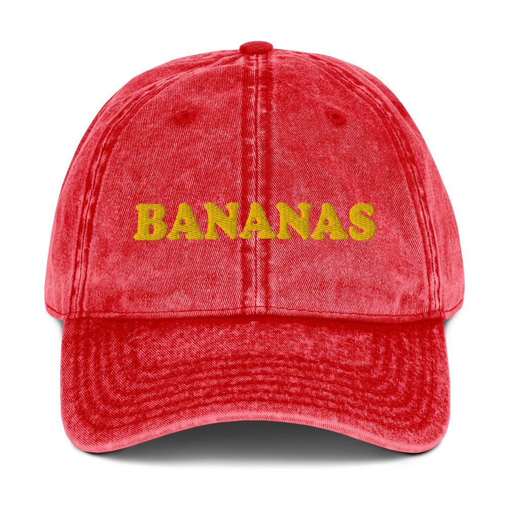 Bananas Vintage Dad Hat - ninanush