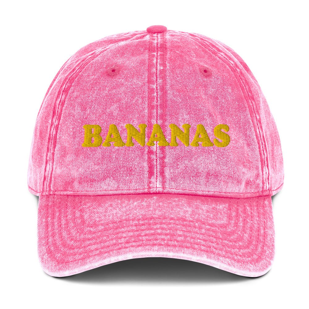 Bananas Vintage Dad Hat - ninanush