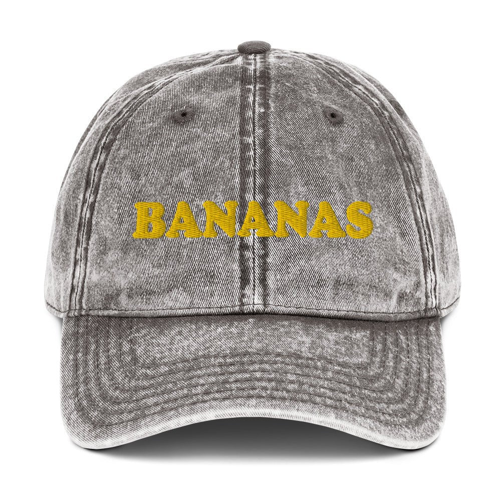 Bananas Vintage Dad Hat - ninanush