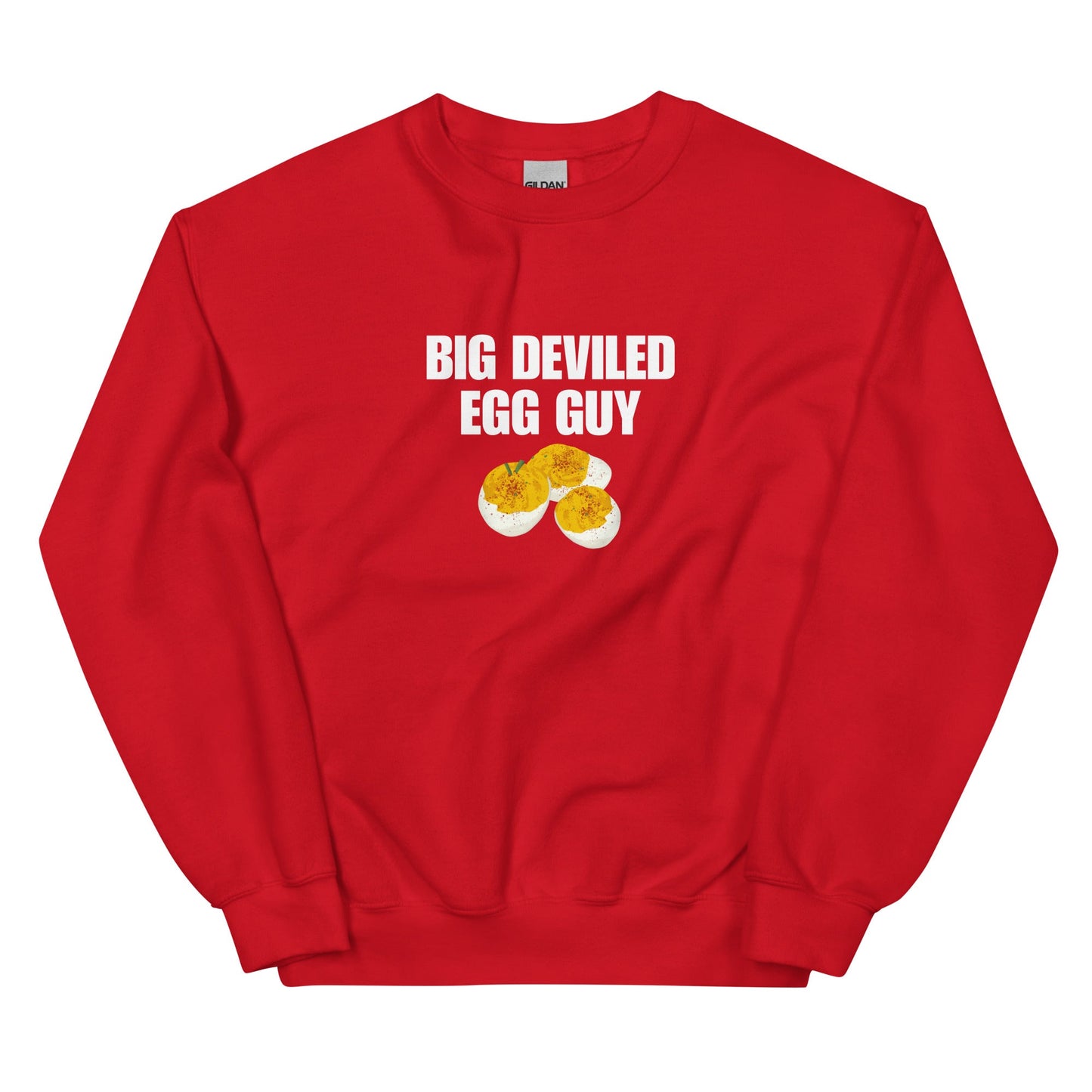 Big Deviled Egg Guy Sweatshirt - ninanush