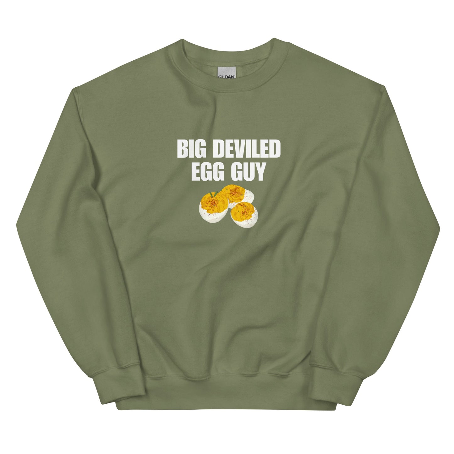 Big Deviled Egg Guy Sweatshirt - ninanush