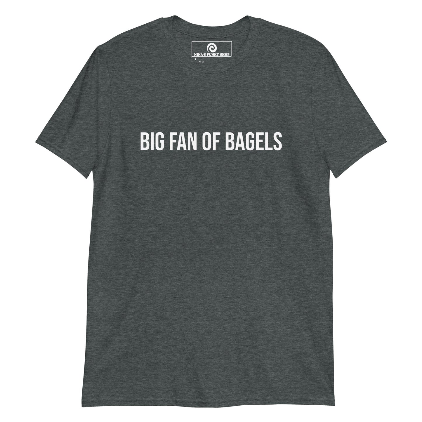 Big Fan Of Bagels T-Shirt - ninanush