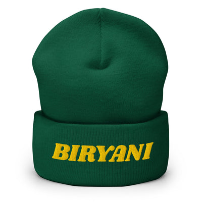 Biryani Cuffed Beanie - ninanush