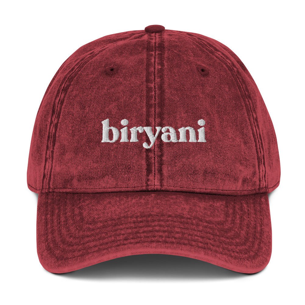 Biryani Vintage Dad Hat - ninanush