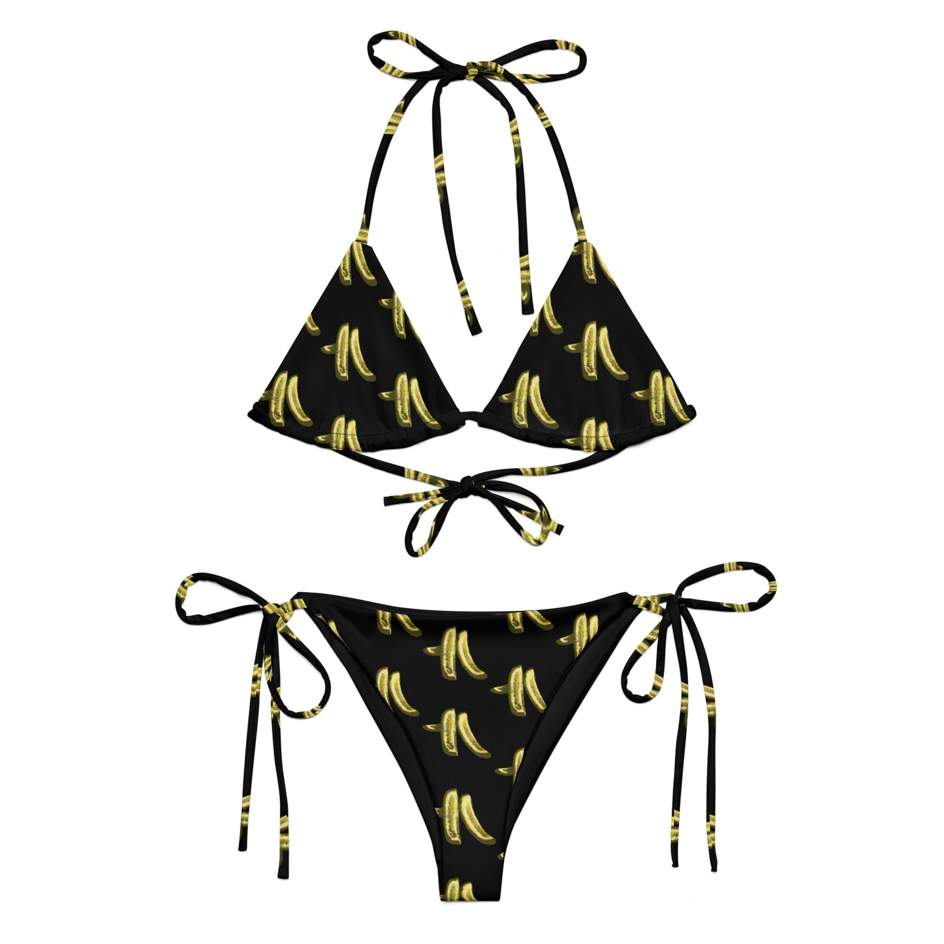 Black Pickles Recycled Bikini - ninanush