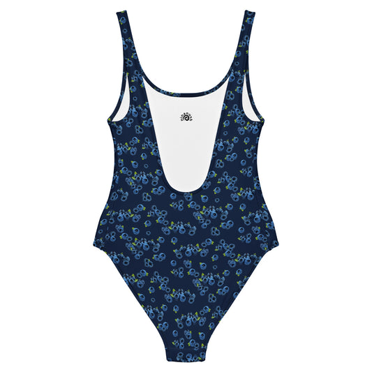 Blueberries One-Piece Swimsuit - ninanush