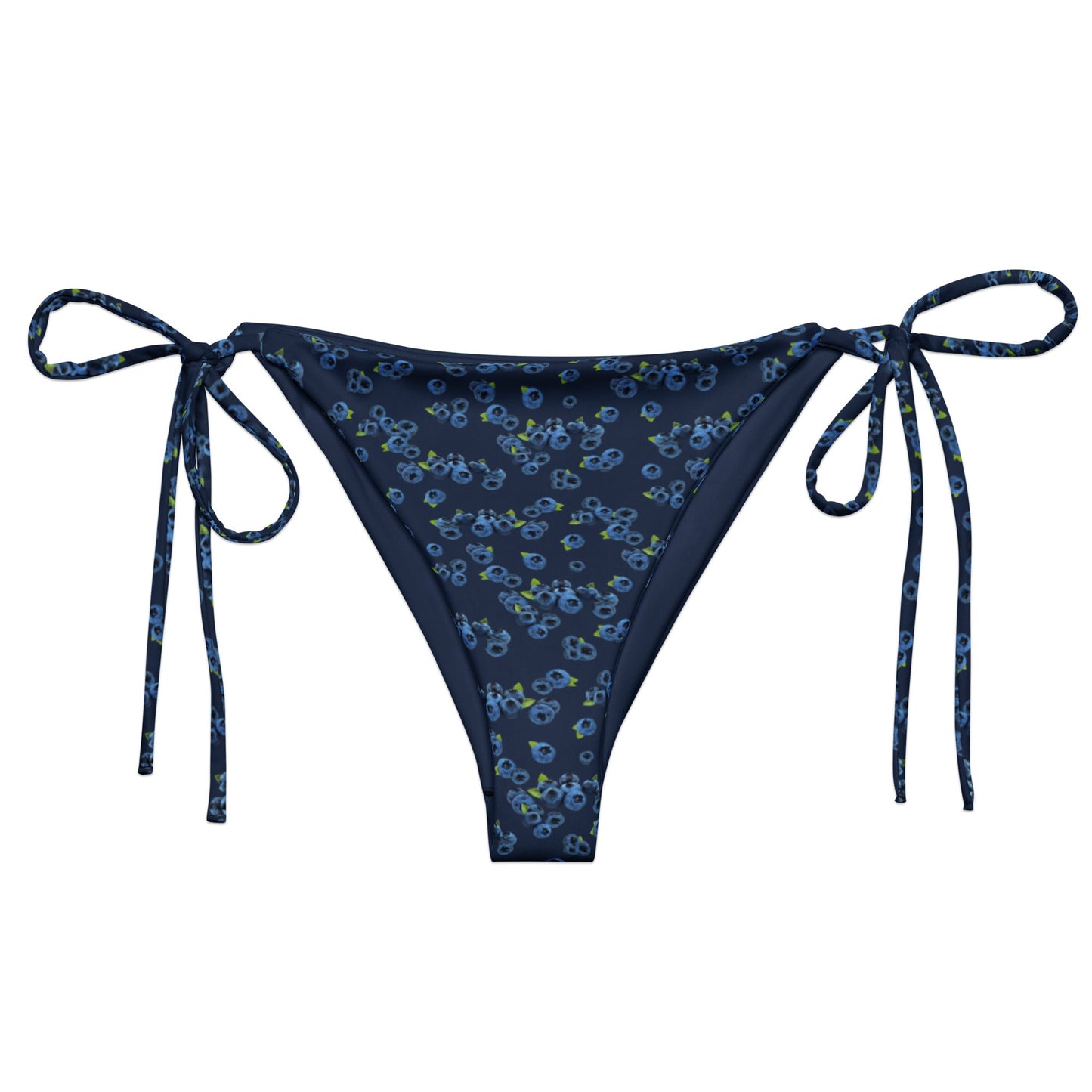 Blueberries Recycled Bikini Bottom - ninanush