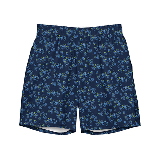 Blueberries Recycled Swim Trunks - ninanush